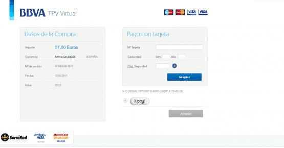 Generar Reserva/Realizar Pago